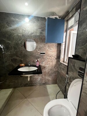 Bathroom in 3 BHK Apartment at Sumadhura The Olympus, Nanakramguda – for Rent