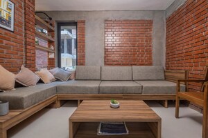 Kitchen in Studio Independent House at Sector 15 – for Rent