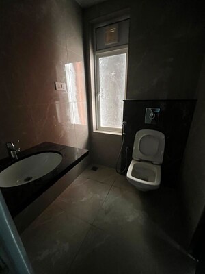 Bathroom in 3 BHK Apartment at Aparna Zenon, Puppalaguda – for Rent