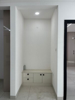 Bathroom in 3 BHK Apartment at Aparna Zenon, Puppalaguda – for Rent