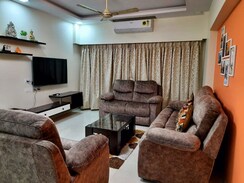 2 BHK + Extra Room Apartment For Rent in Kanakia Apartment