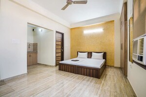 Bedroom in 1 RK Independent House at Sector 15 – for Rent