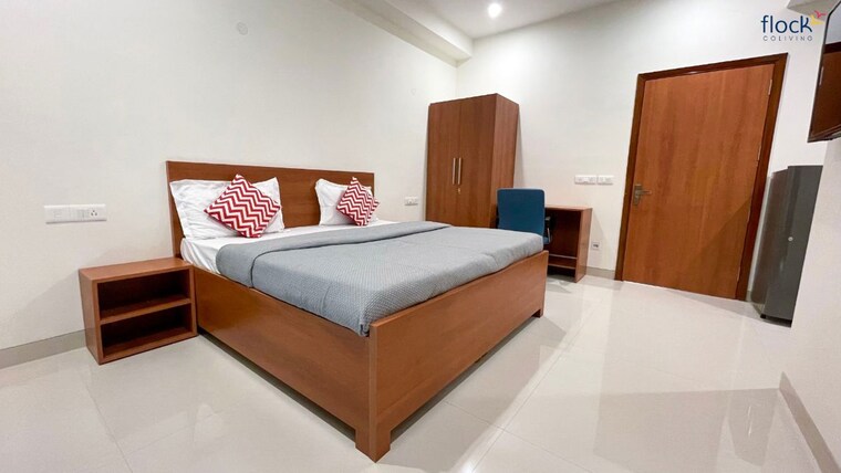 Bedroom, sector 15 Studio 337 Sq.Ft. Independent House In Sector 15 Gurgaon 10393589
