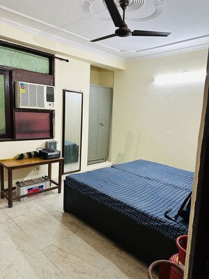 Bedroom in 2 BHK Builder Floor at Mehrauli – for Rent