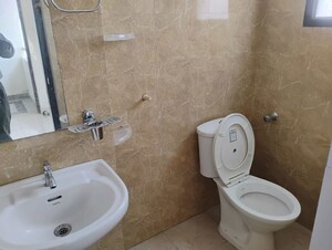 Bathroom in 1 RK Apartment at Vardhman Imperial Height, Gandhi Path – for Rent