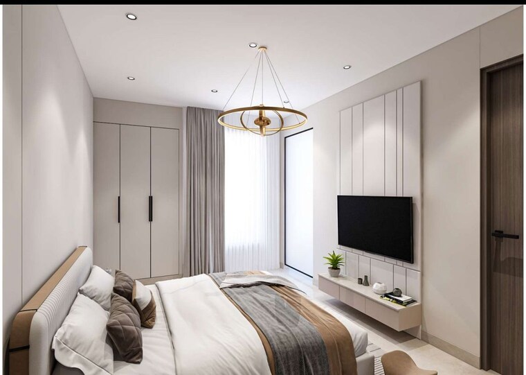 Bedroom, sunrakh bangar 2 Bedroom 1297 Sq.Ft. Apartment In Sunrakh Bangar Vrindavan 10393461