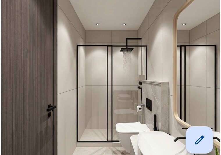Bathroom, sunrakh bangar 2 Bedroom 1297 Sq.Ft. Apartment In Sunrakh Bangar Vrindavan 10393461