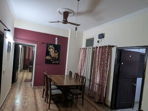 Living Room in 4 BHK Apartment at Exotica Elegance, Vaibhav Khand – for Sale