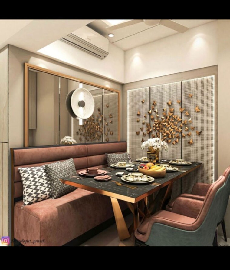 Living Room, rubberwala-ameena-height 3 Bedroom 1550 Sq.Ft. Apartment In Agripada Mumbai 10393652