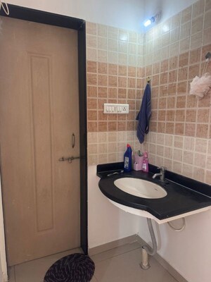 Bathroom in 2 BHK Apartment at Dwarka Suncrest Phase 2, Rahatani – for Rent