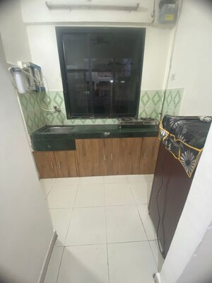 Kitchen in 1 BHK Apartment at Nikita CHS, Ghansoli – for Rent
