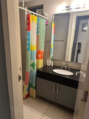 Kitchen in 3 BHK Apartment at Unitech Fresco, Sector 50 – for Rent