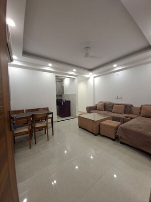 Living Room in 2 BHK Apartment at Chattarpur – for Rent