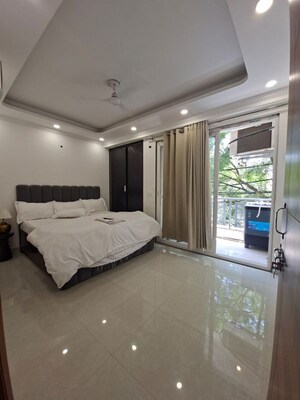 Bedroom in 2 BHK Apartment at Chattarpur – for Rent