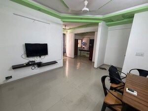 Living Room in 3 BHK Apartment at Makarba – for Rent