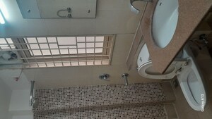 Bathroom in 3 BHK Builder Floor at Unitech Woodstock Floors, Sector 50 – for Rent