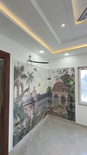 Living Room in 3 BHK Builder Floor at Fidato Honour Homes, Sector 89 – for Rent