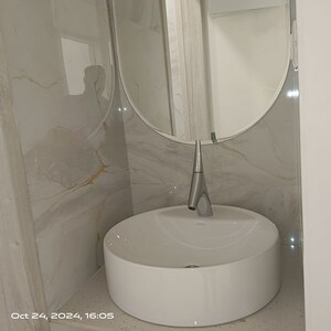 Bathroom in 3 BHK Apartment at Goyal My Home Akurdi, Akurdi – for Sale