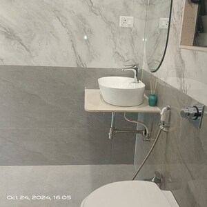 Bathroom in 3 BHK Apartment at Goyal My Home Akurdi, Akurdi – for Sale