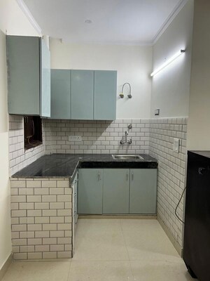 Kitchen in 2 BHK Builder Floor at Malviya Nagar – for Rent