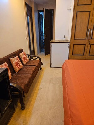 Bedroom in 1 BHK Builder Floor at Greater Kailash I – for Rent