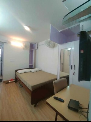 Bedroom in 1 BHK Builder Floor at Defence Colony – for Rent