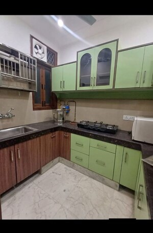 Kitchen in 1 BHK Builder Floor at Nehru Enclave – for Rent