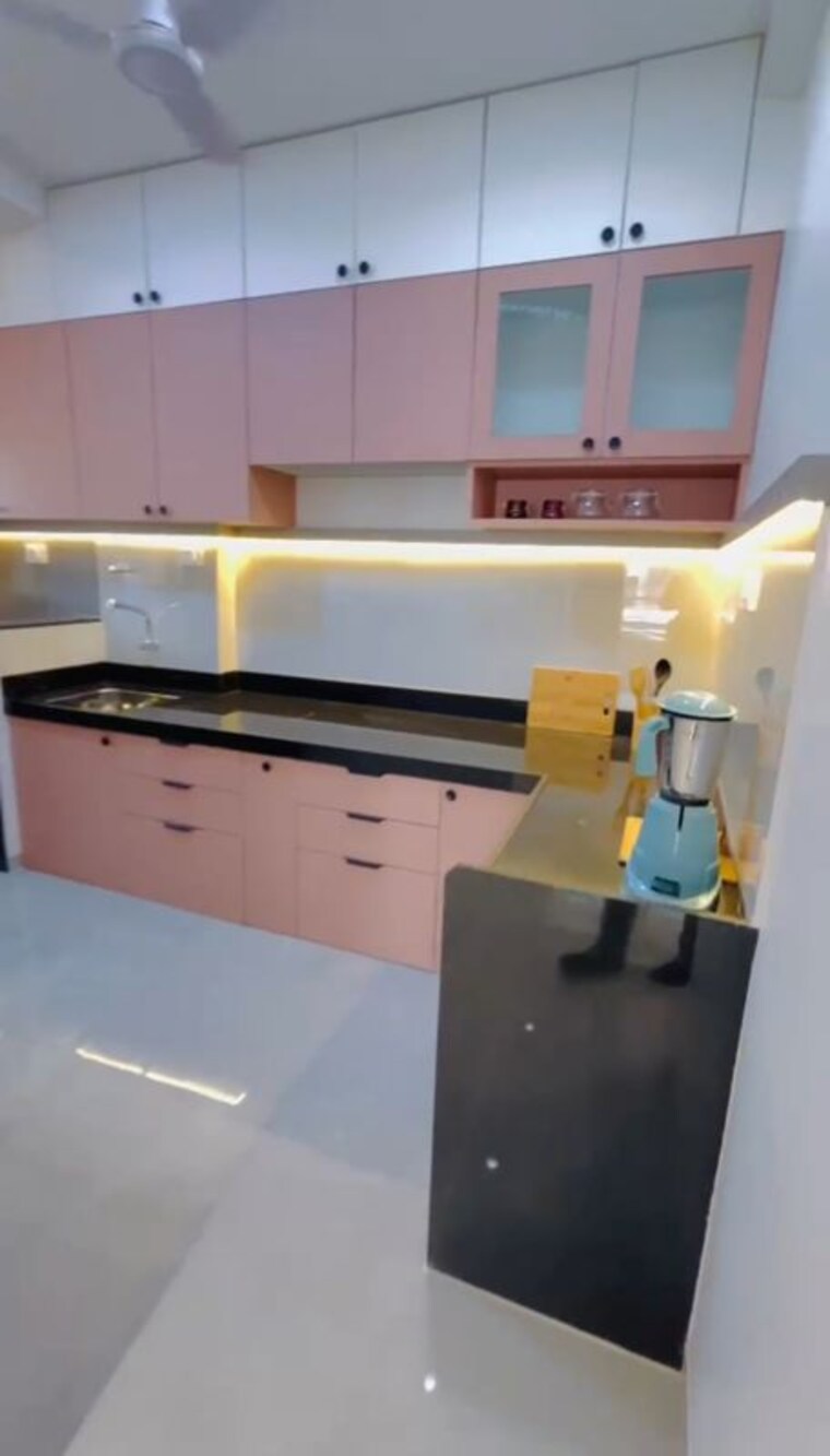 Kitchen, aishwaryam-anand 1 Bedroom 401 Sq.Ft. Apartment In Moshi Pune 10394000