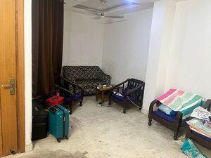Living Room in 1 BHK Builder Floor at Raj Nagar Extension – for Rent