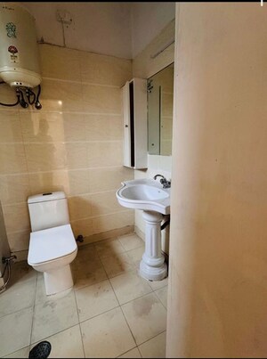 Bathroom in 2 BHK Builder Floor at Lajpat Nagar ii – for Rent