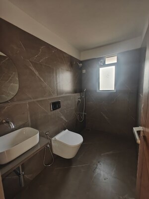 Bathroom in 3 BHK Apartment at Moreshwar 19 East, Nerul – for Rent