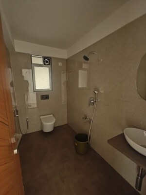 Bathroom in 3 BHK Apartment at Moreshwar 19 East, Nerul – for Rent