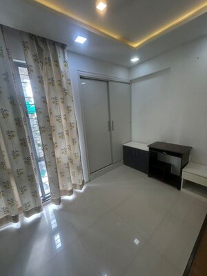 Living Room in 2 BHK Apartment at Saarrthi Skybay, Mahalunge – for Rent