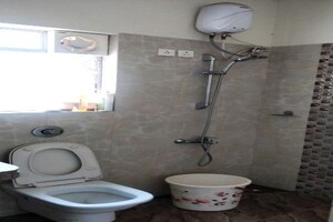 Bathroom in 2 BHK Apartment at Balaji Prestige Park, Wagholi – for Rent