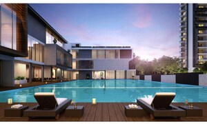 Swimming Pool in 3.5 BHK Apartment at Godrej Meridien, Sector 106 – for Sale