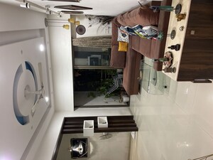 Living Room in 2 BHK Apartment at Nila Atuulyam, Makarba – for Rent