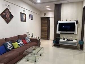 Living Room in 2 BHK Apartment at Nila Atuulyam, Makarba – for Rent
