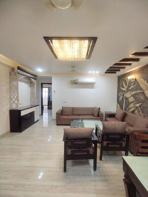 Living Room in 4 BHK Builder Floor at Eros Rosewood Villas, Sector 50 – for Rent