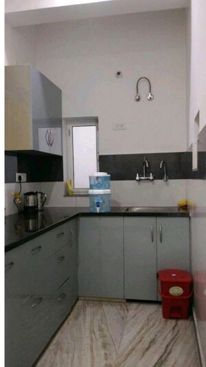 Kitchen in 1 BHK Builder Floor at ISP Shivam Plaza, Delta I Greater Noida – for Rent