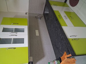 Kitchen in 2 BHK Apartment at Acme Ozone Phase II, Manpada – for Rent