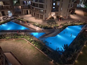 Swimming Pool in 2 BHK Apartment at Acme Ozone Phase II, Manpada – for Rent