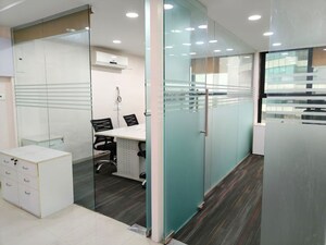 Bathroom in  Office Space at Bhumiraj Costarica, Sanpada – for Rent
