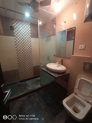 Bathroom in 4 BHK Builder Floor at Greater Kailash I – for Rent