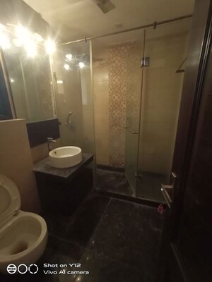 Bathroom in 4 BHK Builder Floor at Greater Kailash I – for Rent