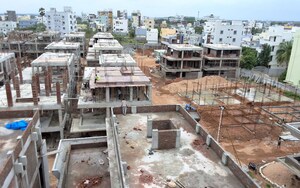 3 BHK Villa – Exterior View View at Turkayamjal - for Sale