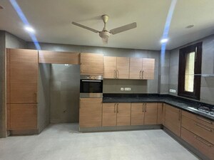 Kitchen in 4 BHK Builder Floor at Hemkunt Colony – for Rent