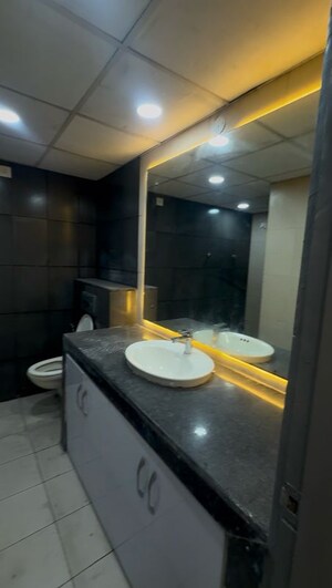 Bathroom in 3 BHK Apartment at Raheja Vedas, Sector 108 – for Rent