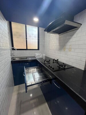 Kitchen in 1 BHK Apartment at Jayant Sapphire, Prabhadevi – for Rent