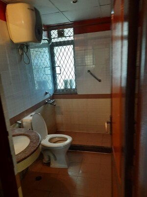 Bathroom in 3 BHK Apartment at Sector 49 – for Rent