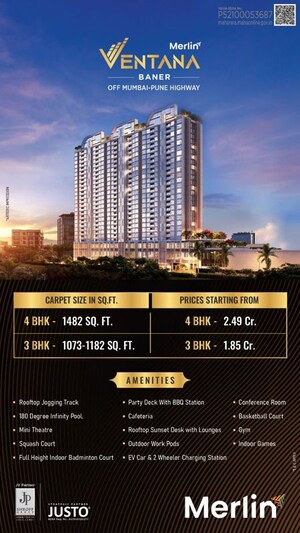 3 BHK Apartment – Exterior View View at Binary Highness, Wakad - for Sale